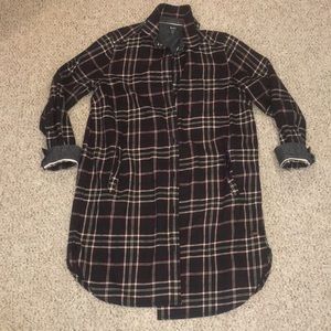 Roots long plaid